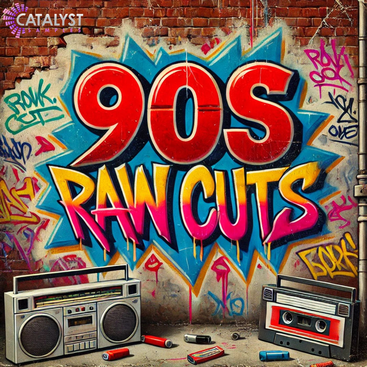 90's Raw Cuts sample pack artwork