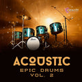 Acoustic Epic Drums Vol 2 sample pack artwork