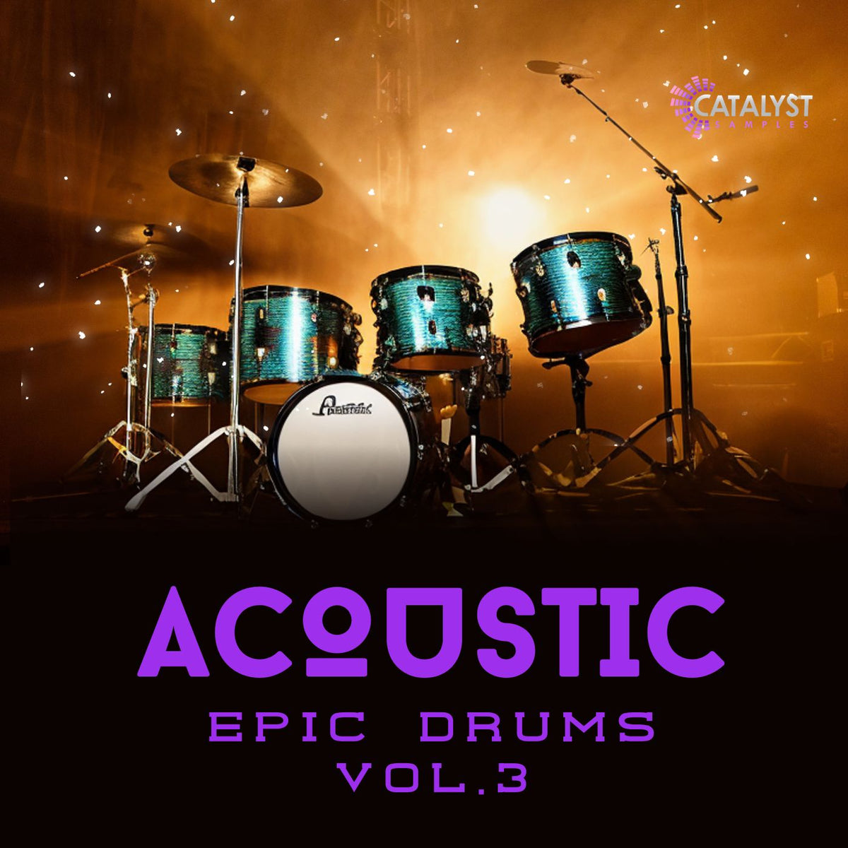 Acoustic Epic Drums Vol 3 sample pack artwork
