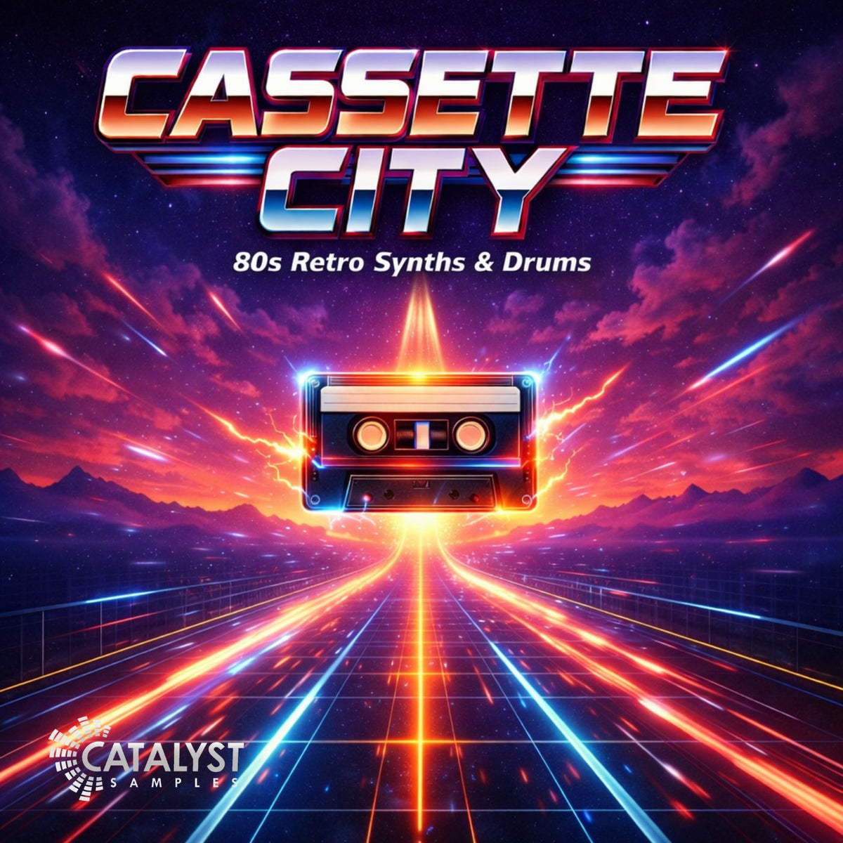 Cassette City sample pack artwork