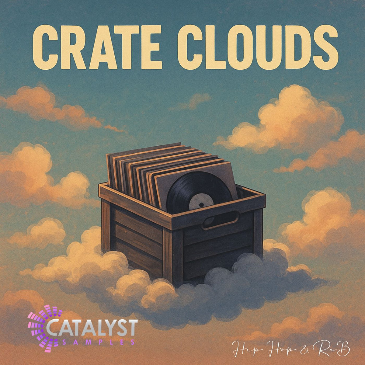 Crate Clouds sample pack artwork
