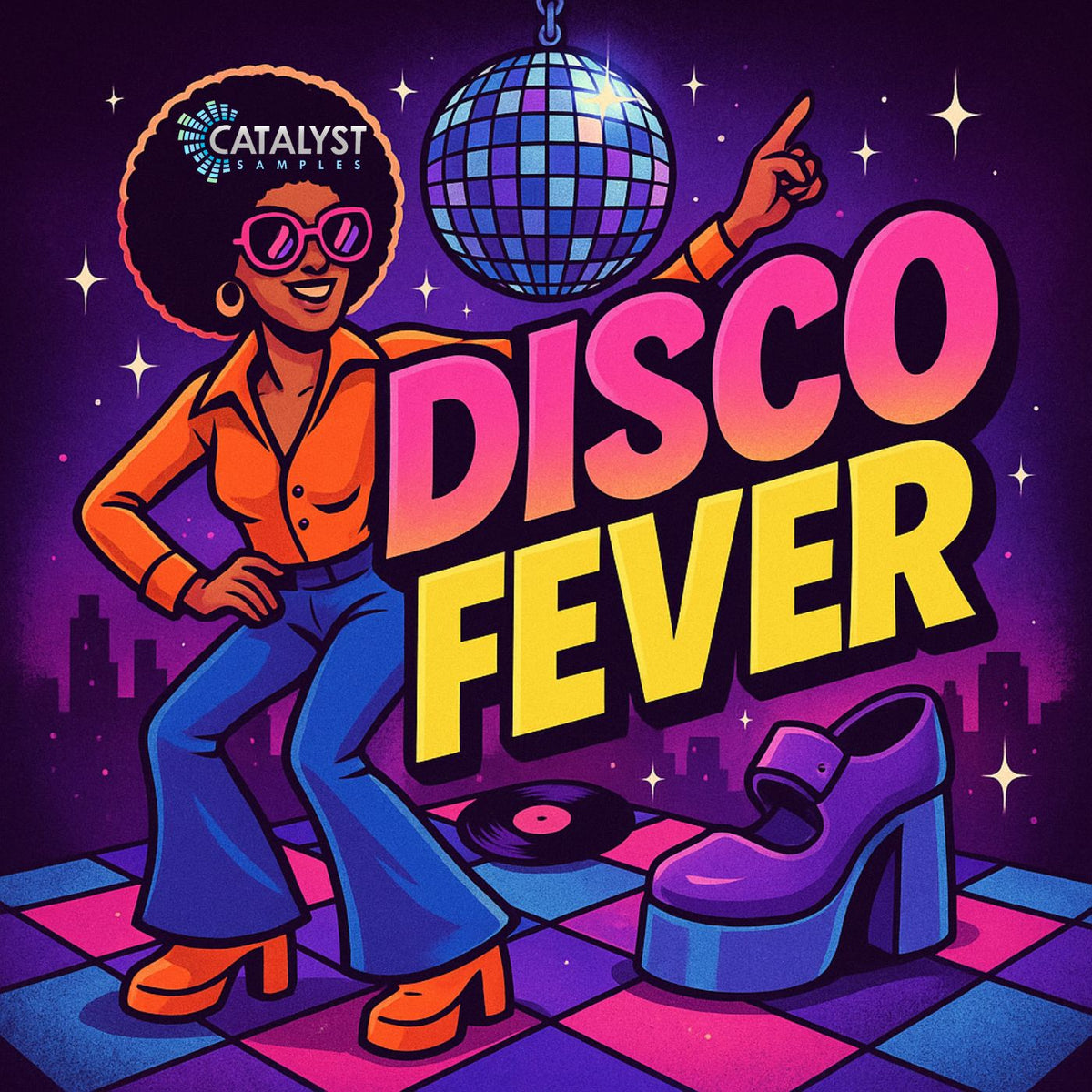 Disco Fever sample pack artwork
