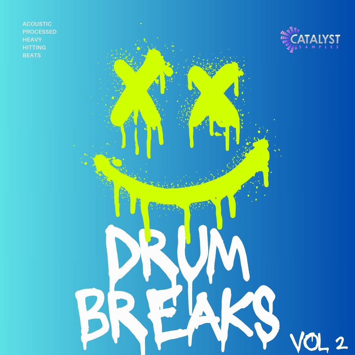 Drum Breaks Vol 2 sample pack artwork