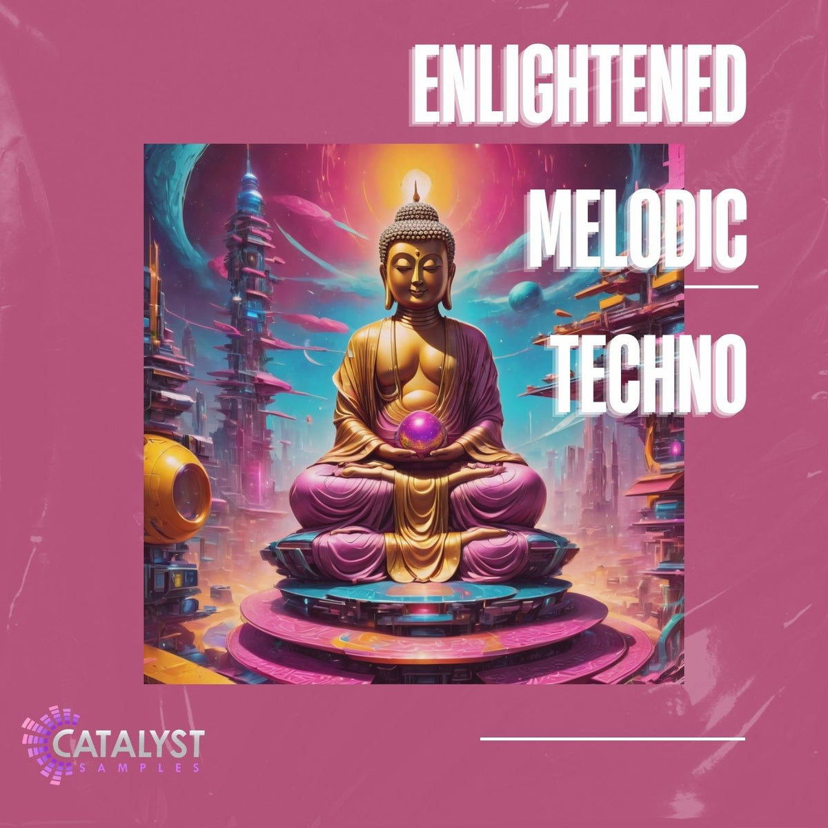 Enlightened Melodic Techno sample pack artwork
