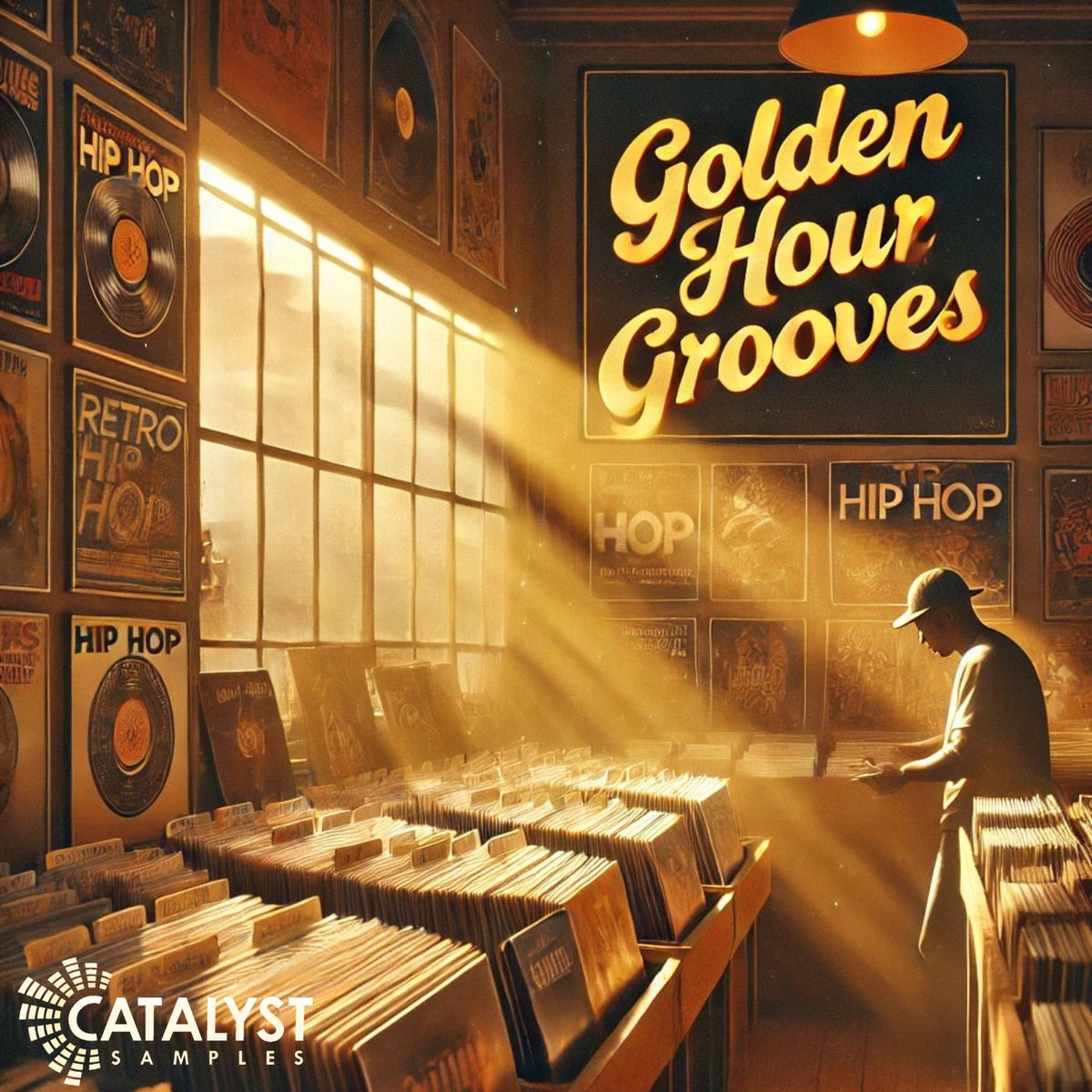 Golden Hour Grooves sample pack artwork