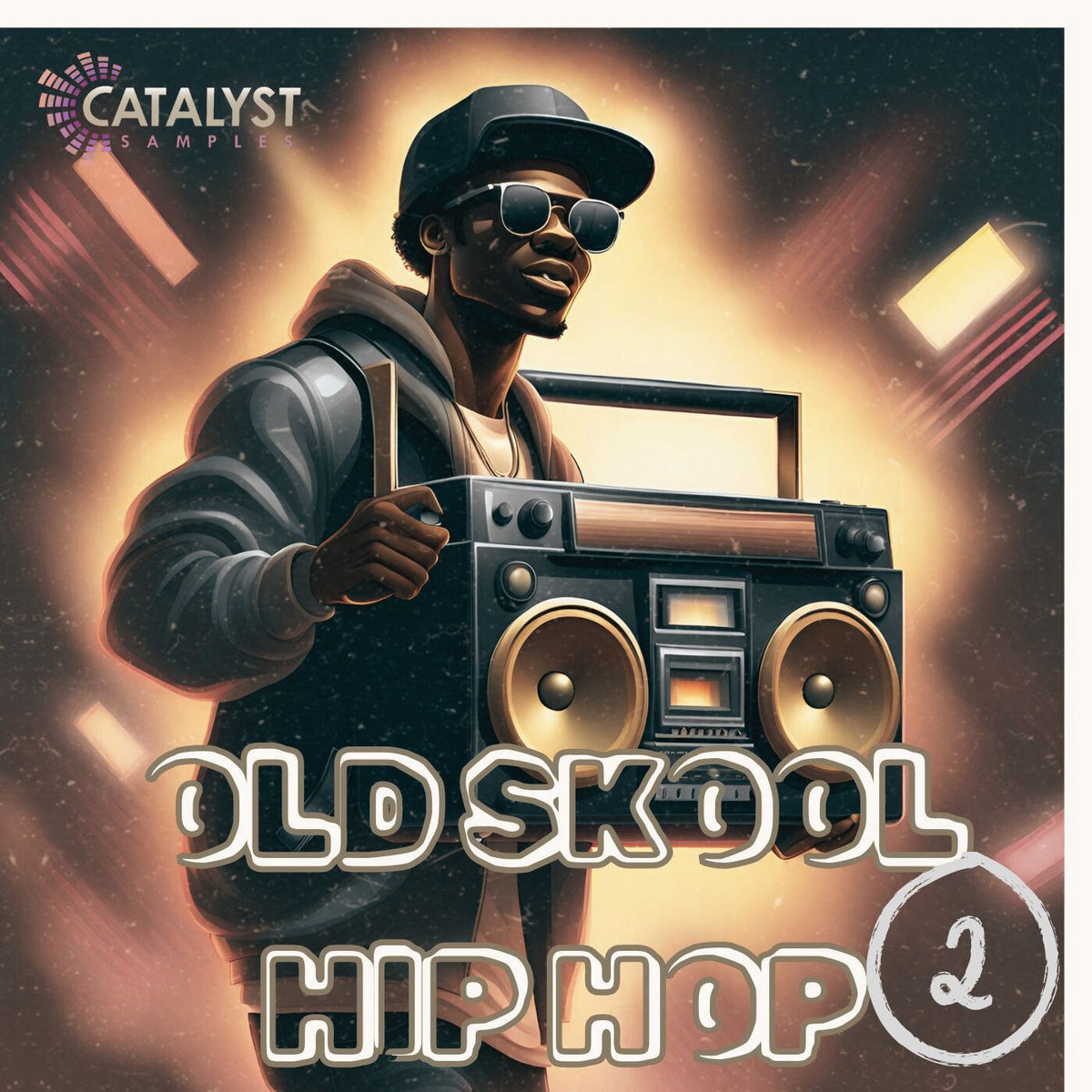 Old Skool Hip Hop Vol 2 sample pack artwork