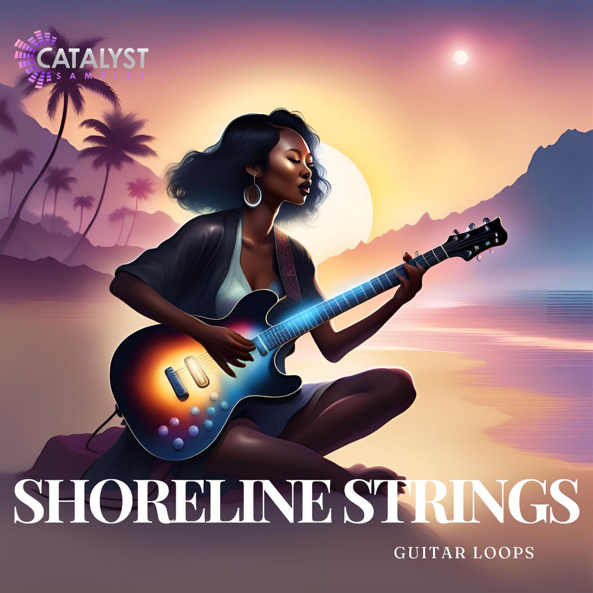 Shoreline Strings sample pack artwork