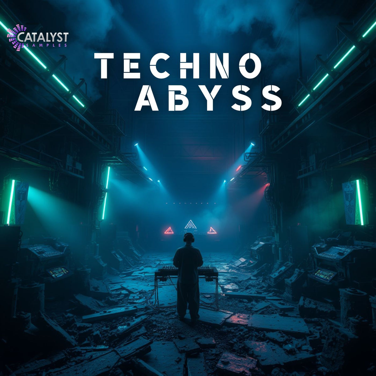 Techno Abyss sample pack artwork