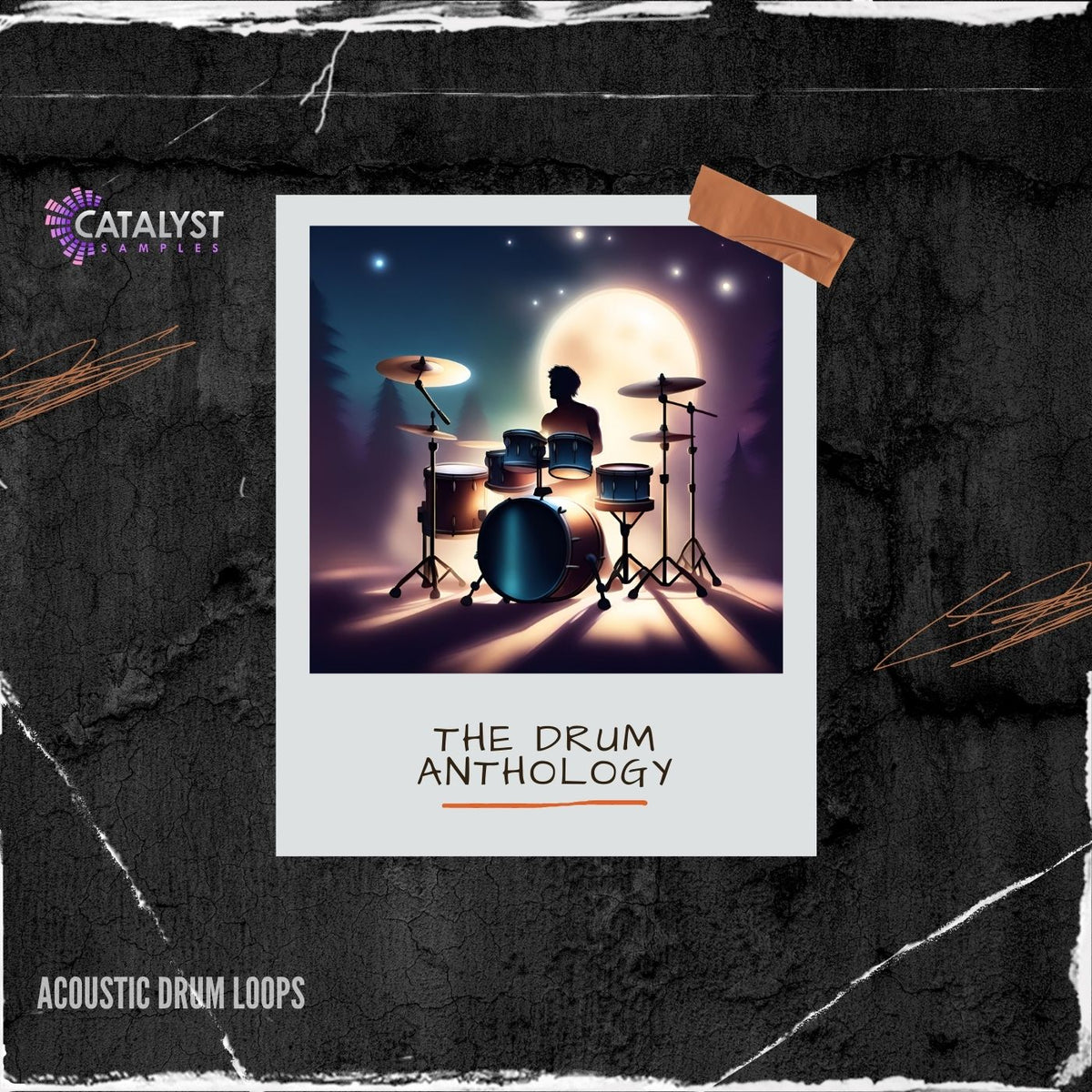 The Drum Anthology sample pack artwork