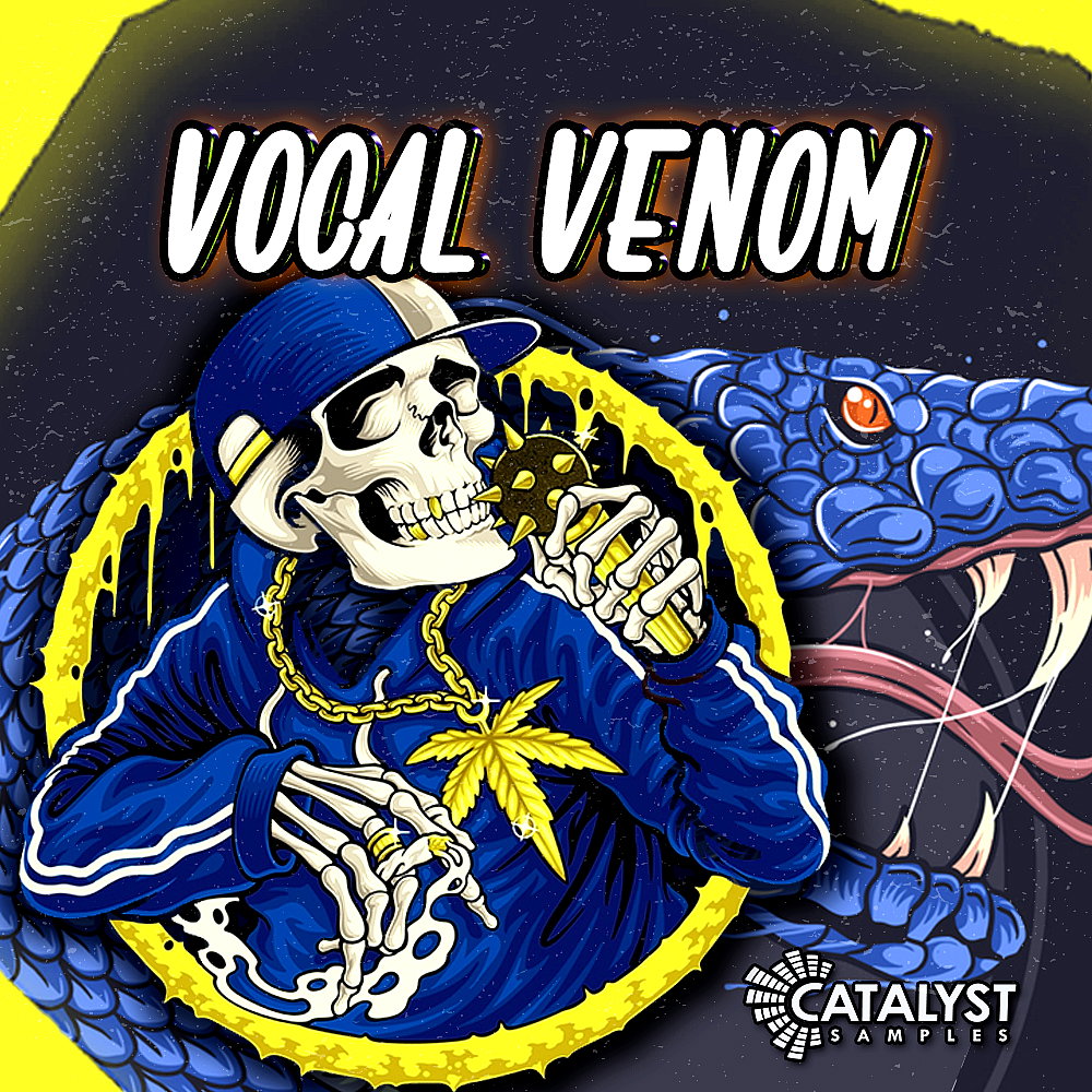 Vocal Venom sample pack artwork